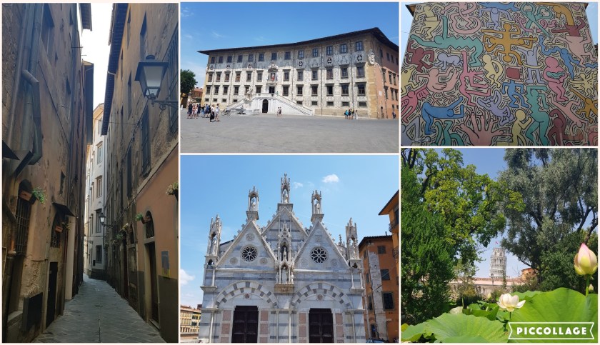 Collage Pisa roaming