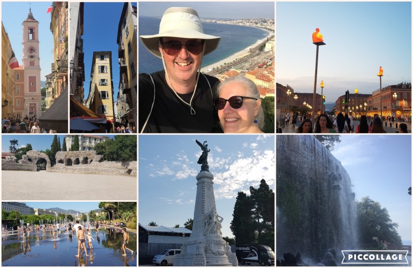 Collage Nice exploring