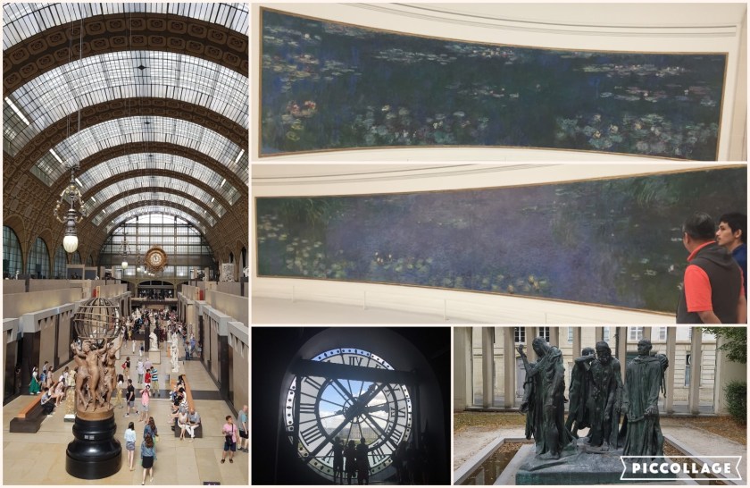 Collage Paris museums 2