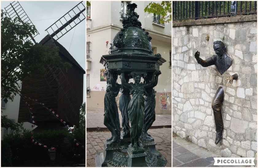 Collage Paris wine tour